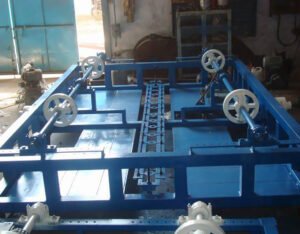 Open Flame Rock N Roll Rotomoulding Machine
