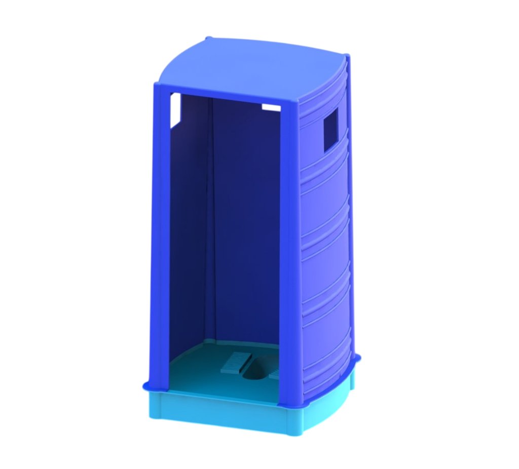 Mobile Portable Toilet Mould